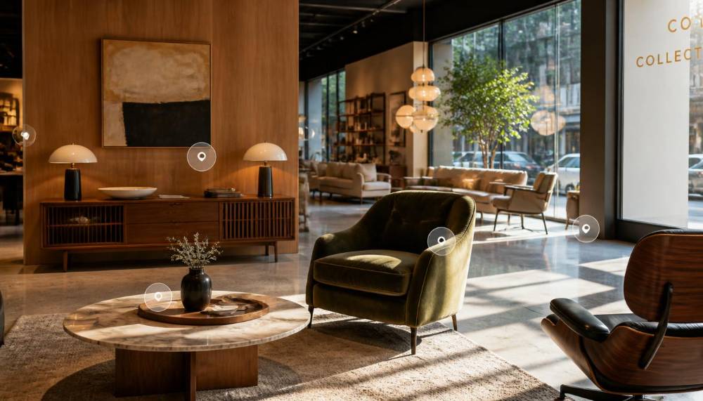 Virtual Retail Showrooms: Driving Real Foot Traffic with 3D Walkthroughs